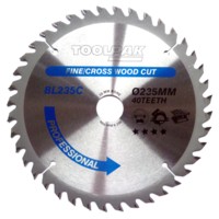TCT Circular Saw Blade 235mm x 30mm x 40T Professional Toolpak 